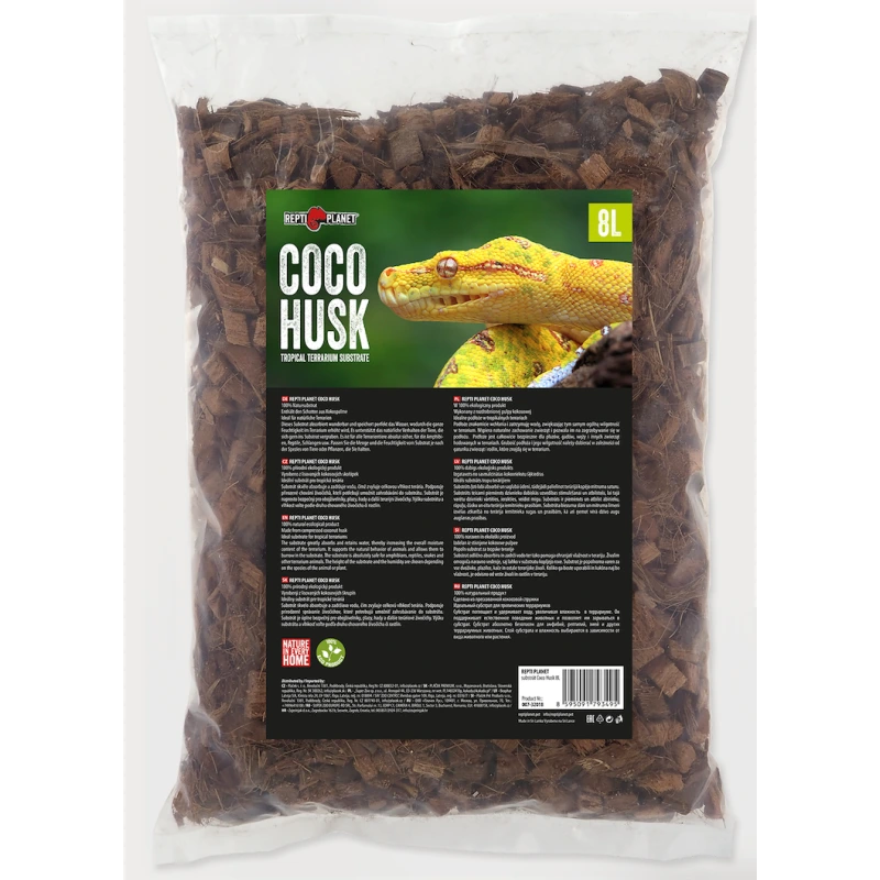 Repti Planet Coco Husk Tropisk Terrariebundlag 8 L